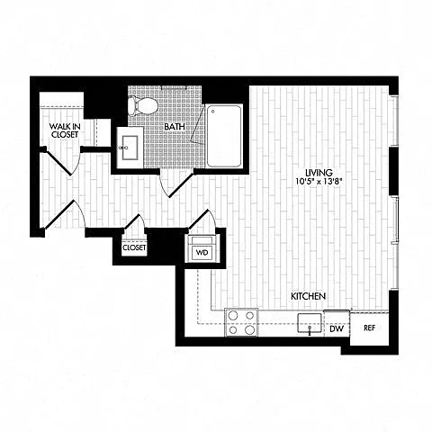 Floor plan SB-C (Affordable Housing)