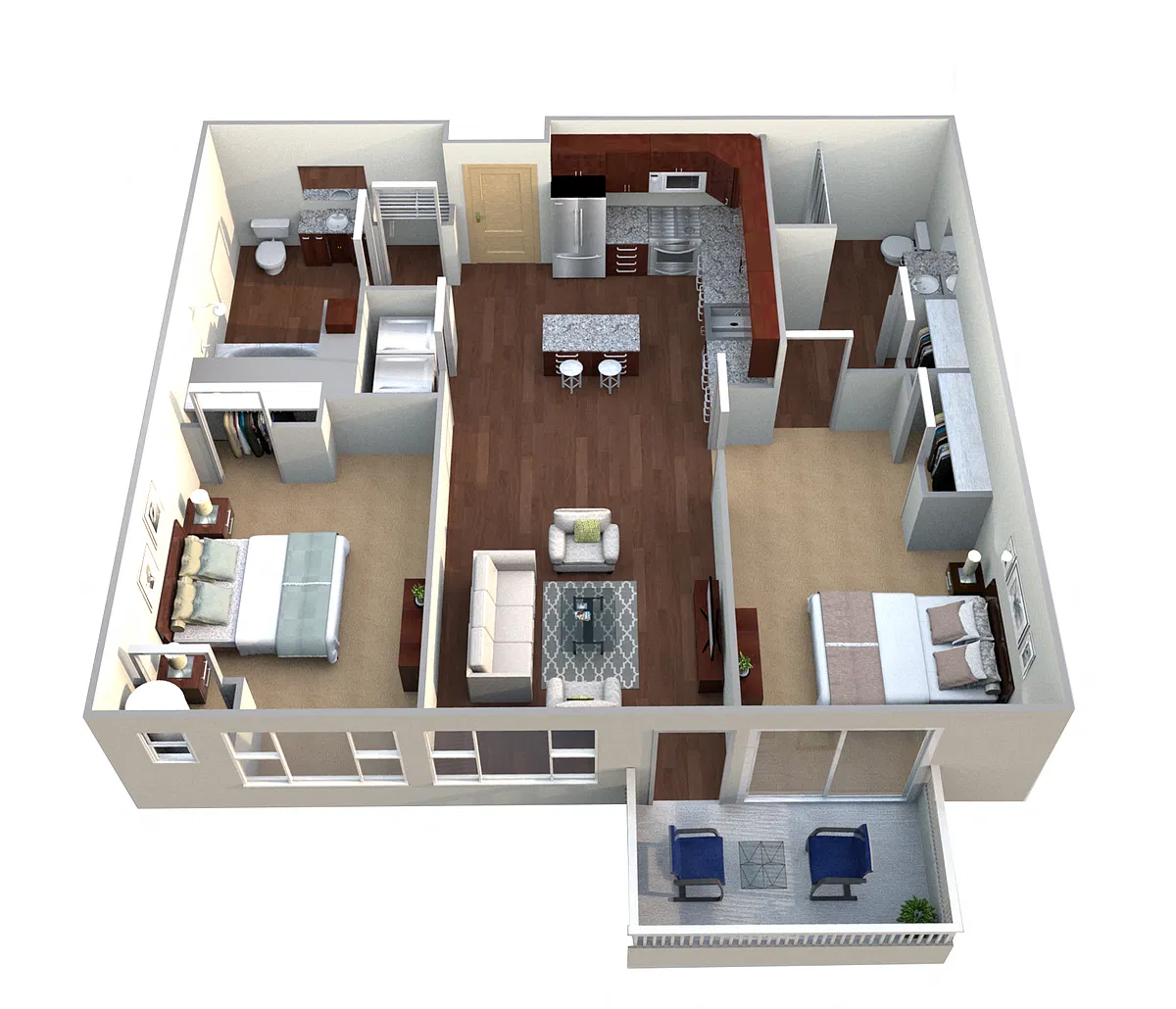 Floor plan The Lift Bridge