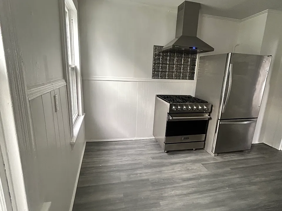 Kitchen new stainless steel appliances