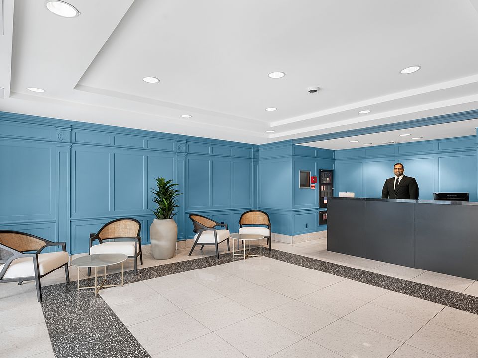 A cozy and stylish lobby that makes coming home feel special
