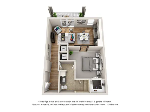 Floor plan 1MWU