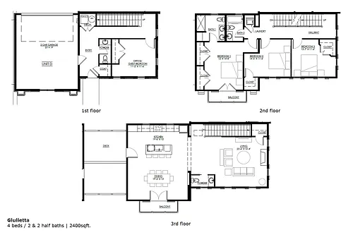 Floor plan Giulietta
