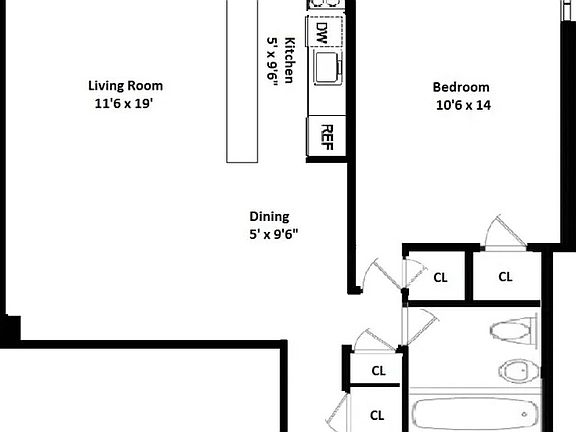 2nd image of 180 W Houston St #10E