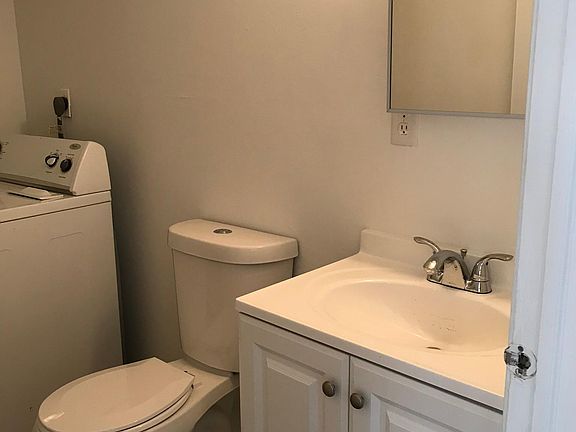 Half bath with laundry