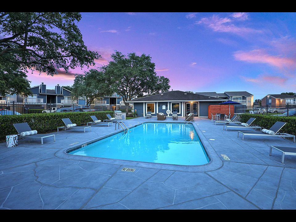 Sparkling Pool at Dusk