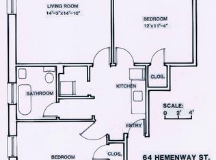 62 Hemenway St #8, Boston, MA 02115