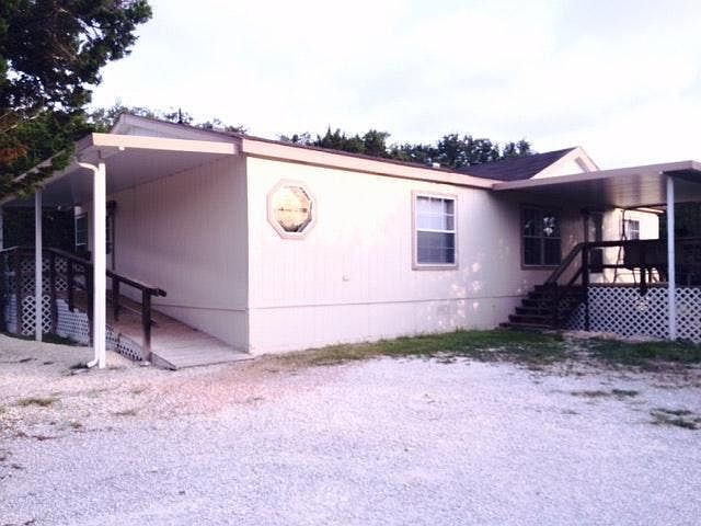 Looking from the carport
