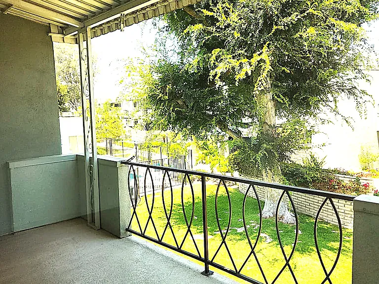 Large balcony