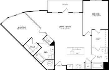 310B- University Partially Renovated (Black Counter Tops And Double Sink)