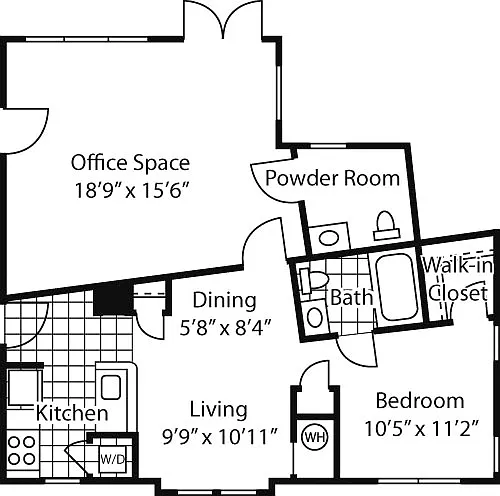 Floor plan Tschichold