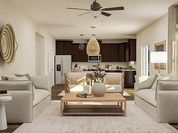 Living room - These images may be representative and include after market items.