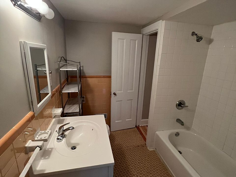Full bath with shower and bathtub