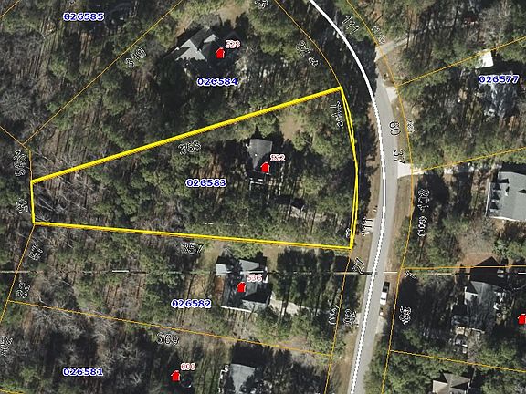 Private semi wooded lot