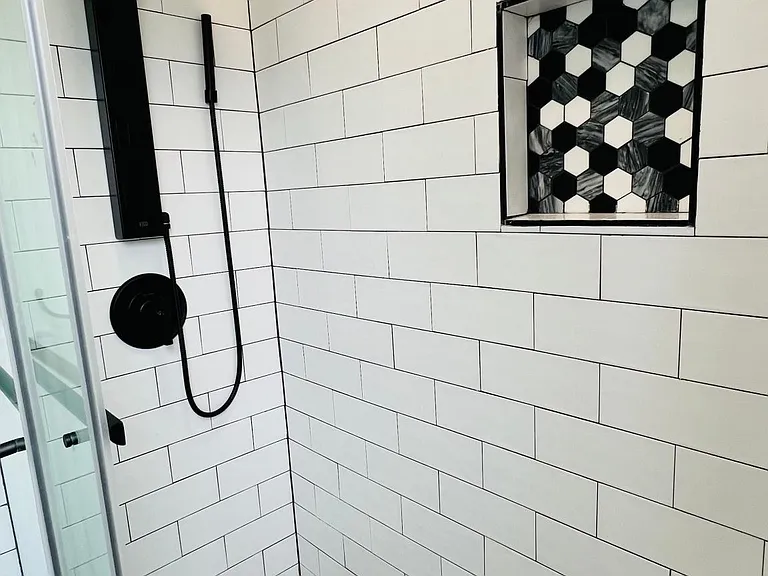 New Guest Bathroom in Hallway