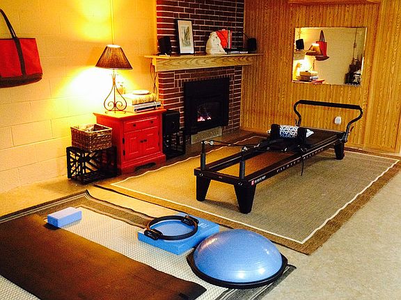 Cozy basement living!