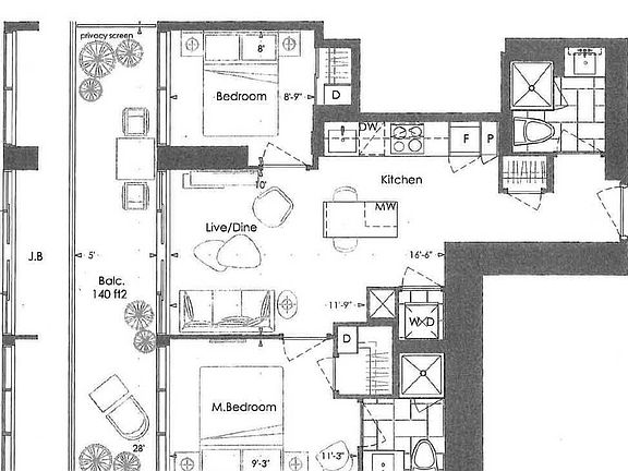 5th image of 7 Grenville St #3501