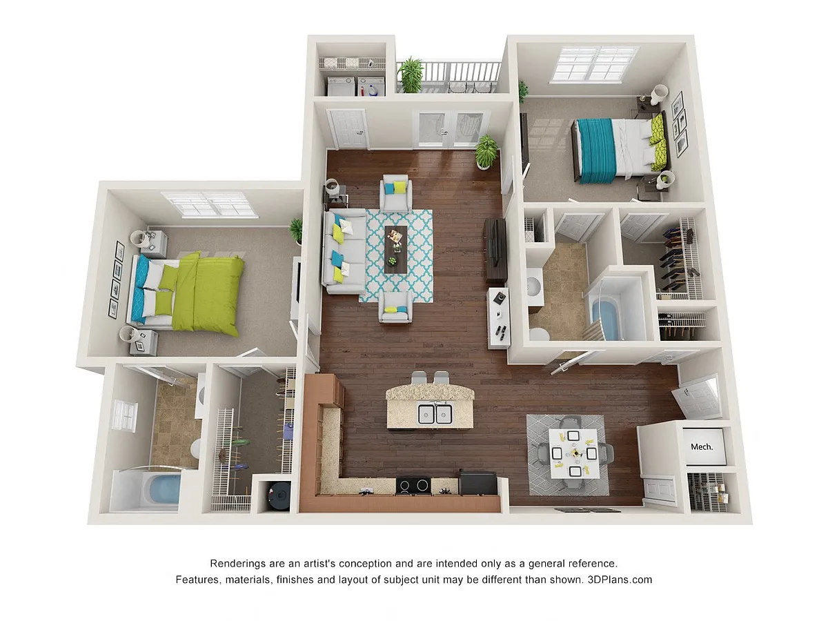 Floor plan The Roanoke