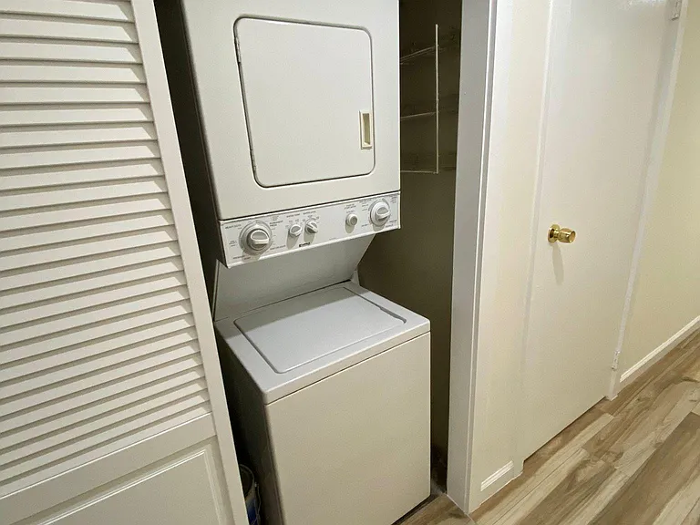 In-unit washer and dryer