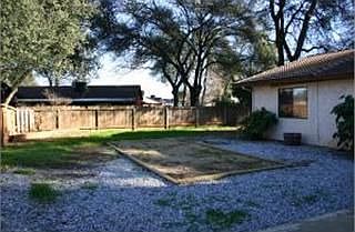 Back yard, gravel is gone now...all grass