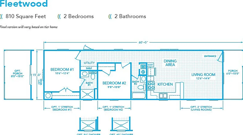 2 bed, 2.0 bath, 900 sqft, $1,500 — Photo 2
