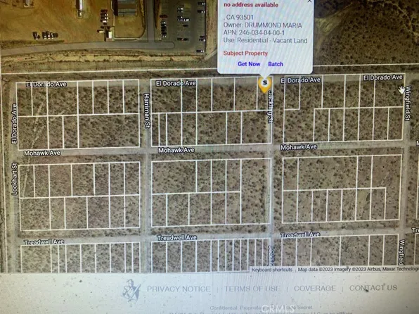 0 El Dorado Ave #1516, Mojave, CA 93501