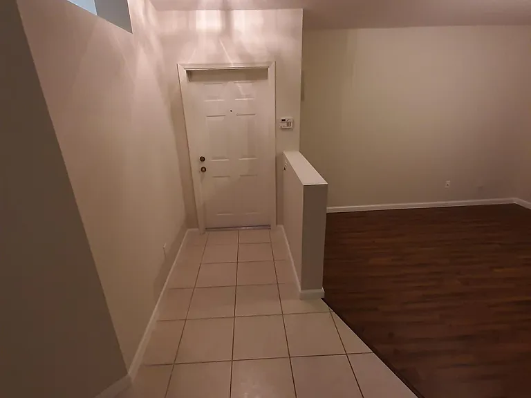 Foyer and Living Room