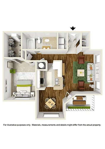 Floor plan A2 - Magnolia