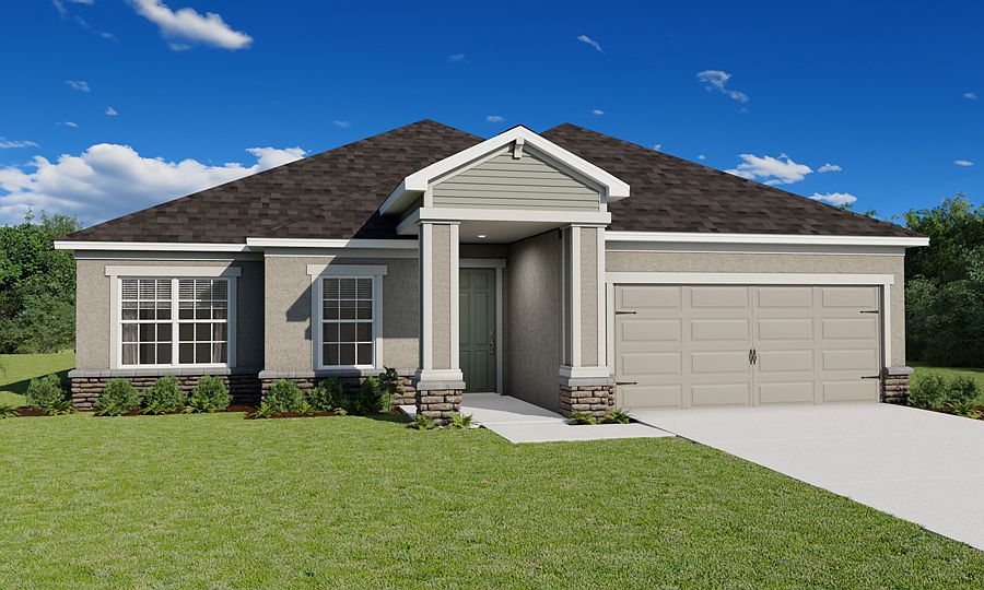 Brand-new 3-bedroom home for sale in St. Cloud, FL!