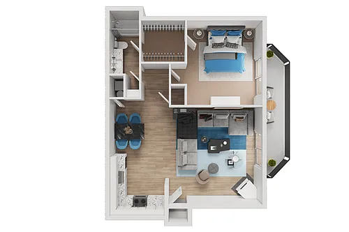 Floor plan The Peak