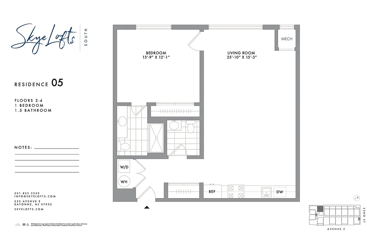 Floor plan S205