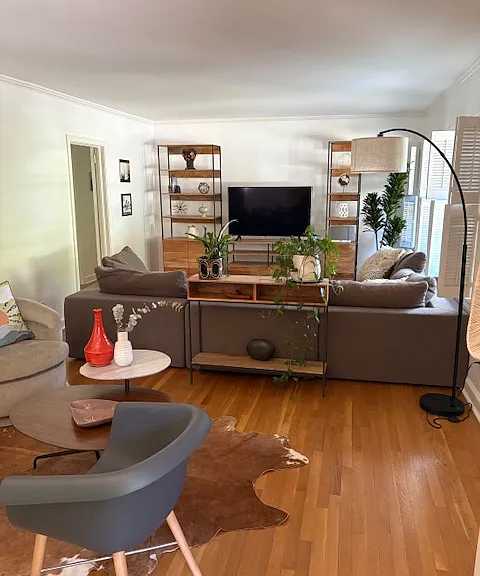 View of Living Room Seating Area-Open Floor plan