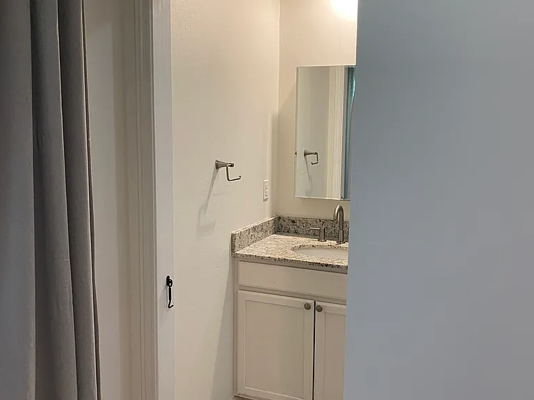 Primary bathroom _ vanity & medicine cabinet
