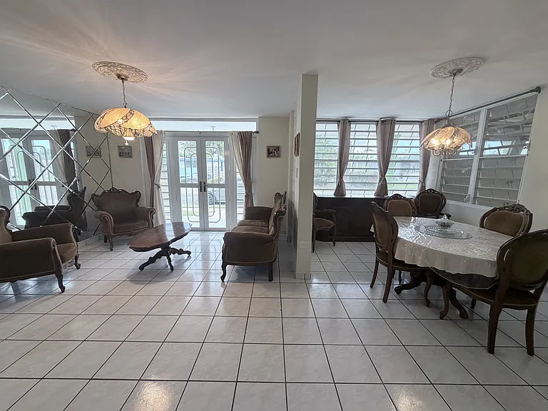 Living Room + Dinning Room