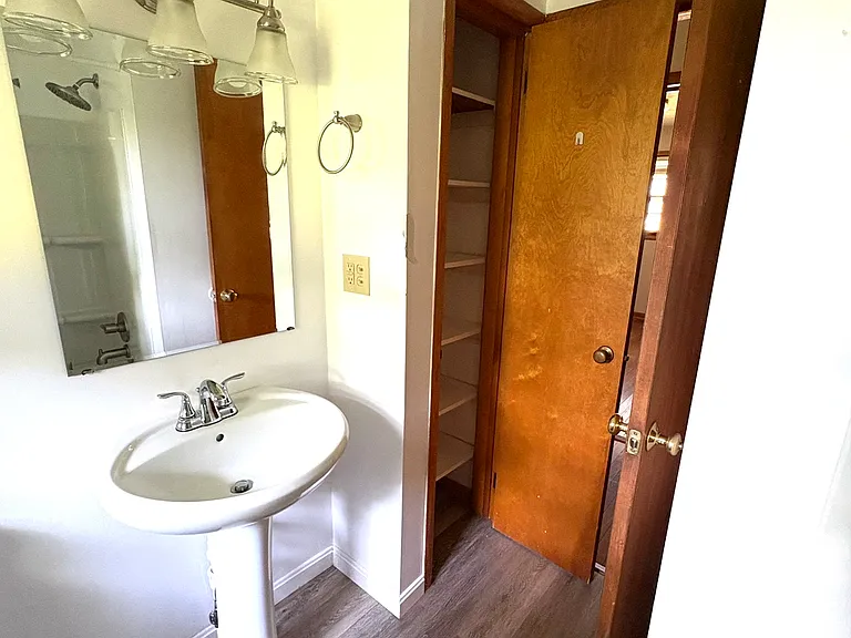 Full Bath with closet.