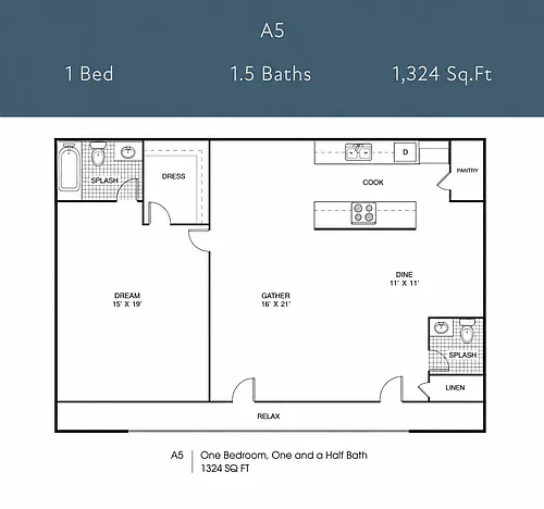 Floor plan A5