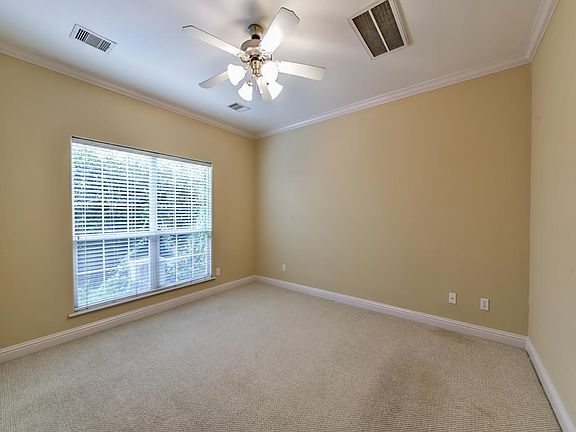 huge picture window in master bedroom