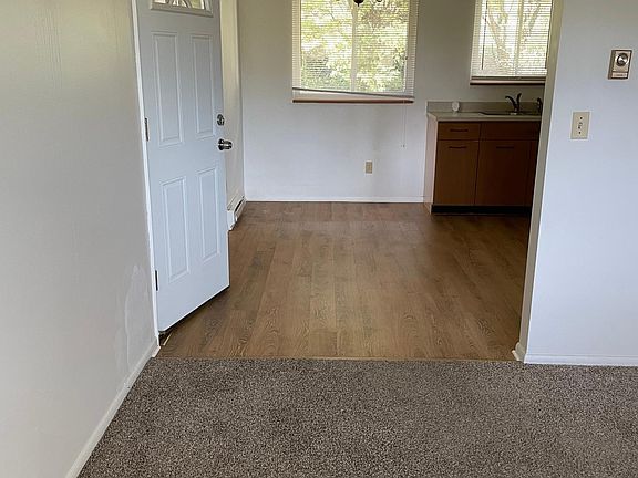 Dining space in kitchen