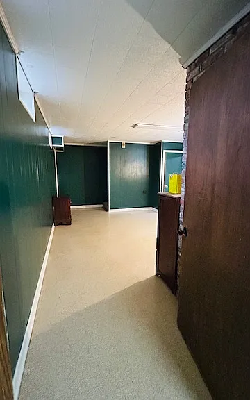 Basement room