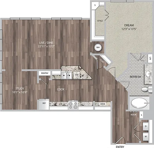 Floor plan A8