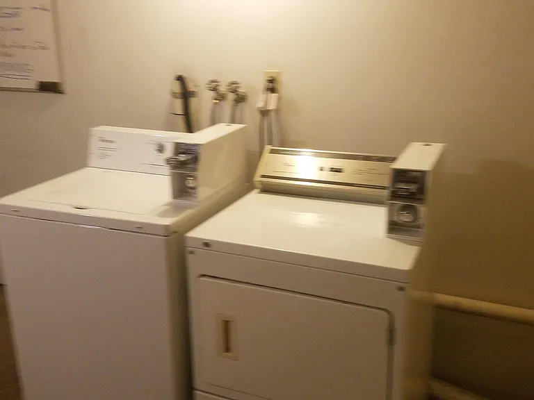 on site washer and dryer