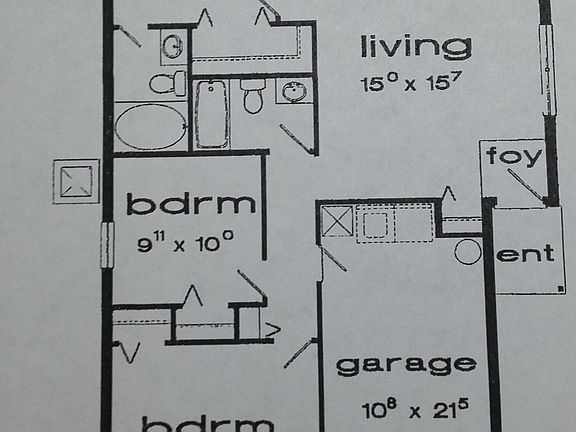 Builder's floorplan