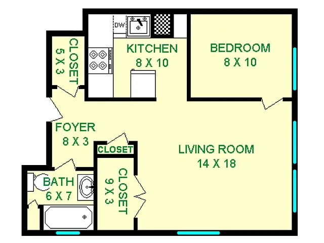 Floor plan Bentley