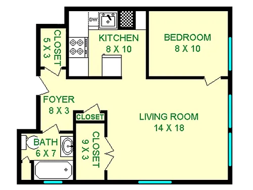 Floor plan Bentley
