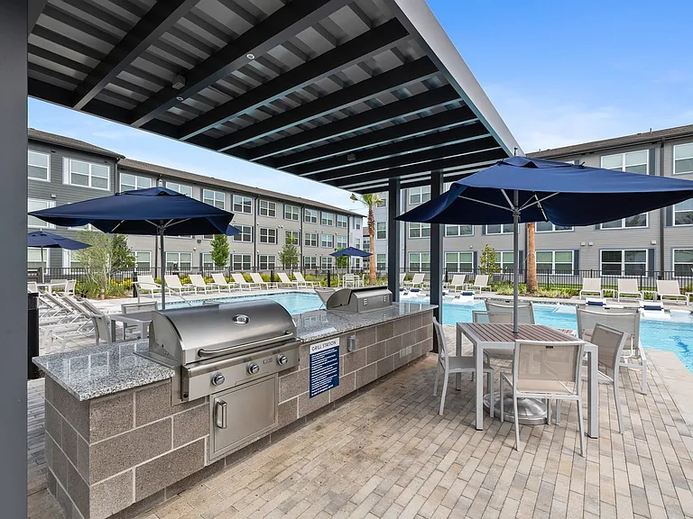 Grills with Outdoor Seating