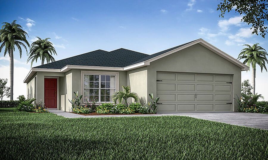 Brand-new 3-bedroom home for sale in Ruskin, Florida