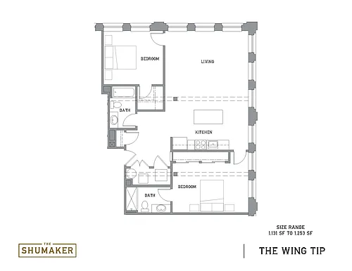Floor plan The Wing Tip