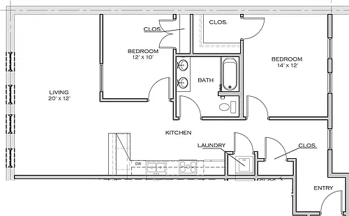Floor plan Type I