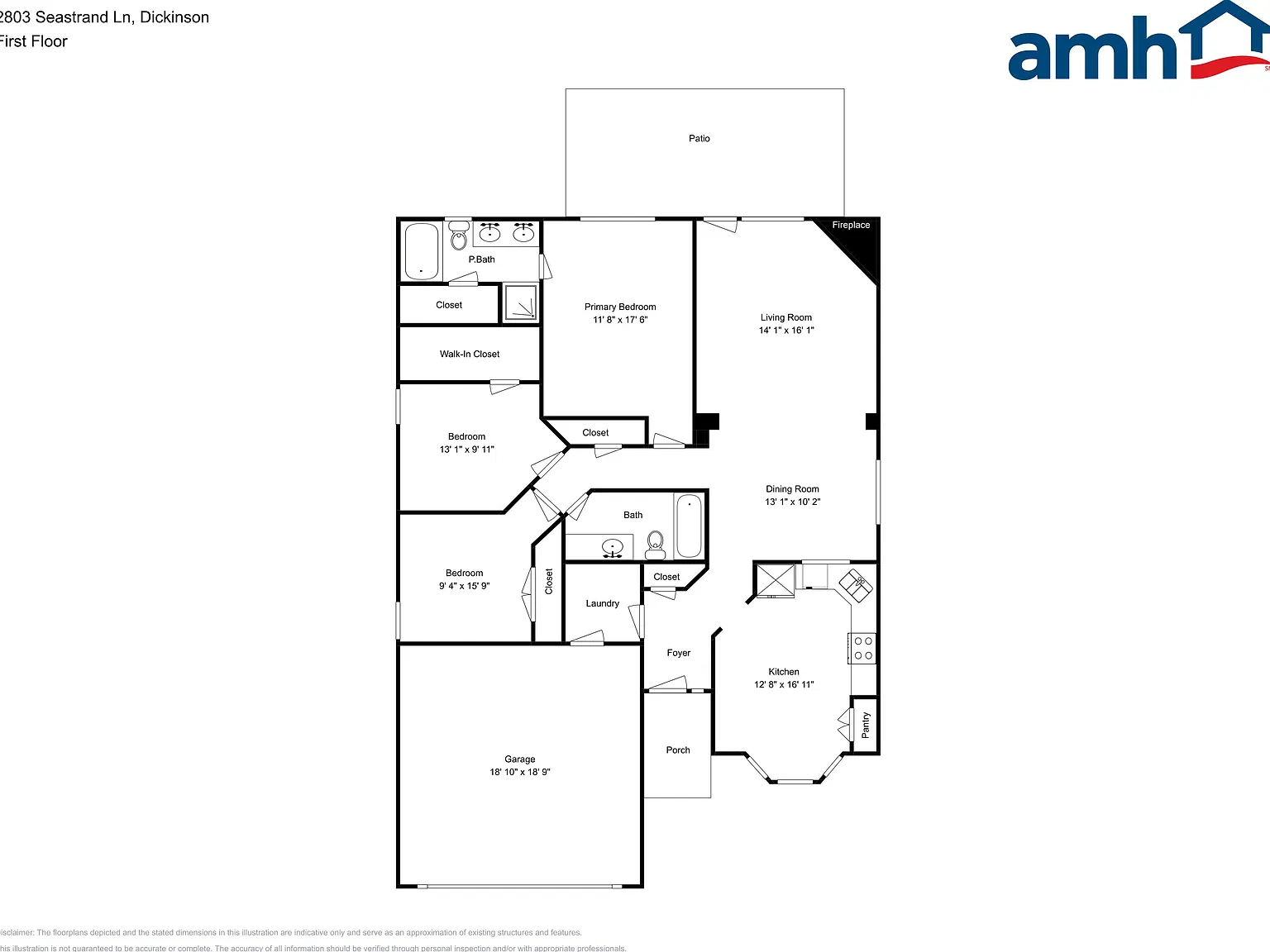 3 bed, 2.0 bath, 1480 sqft, $1,985 — Photo 2