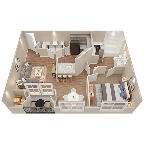 Floor plan Woodhollow