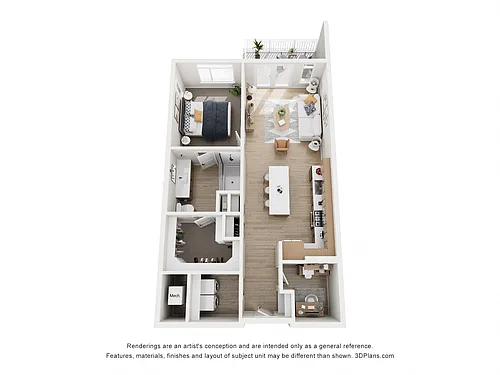 Floor plan A3 plus Den